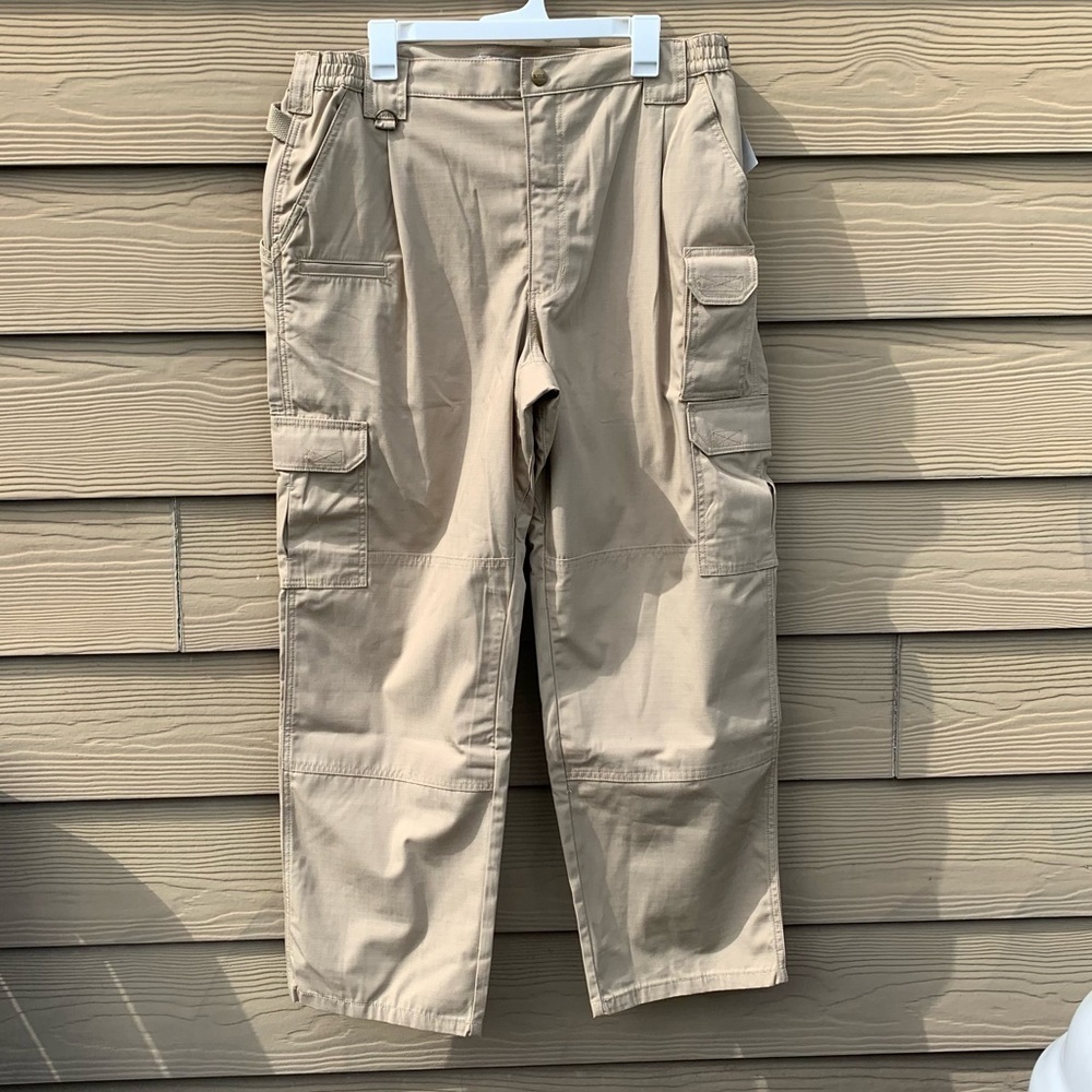 5.11 Tactical Men New Taclite Pro Pants Ripstop Performance Cargo Tan 7427 38 30